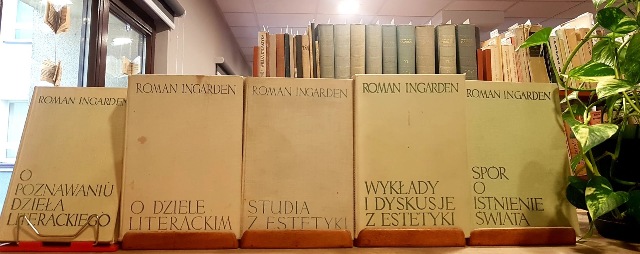 Wystawa książek Romana Ingardena