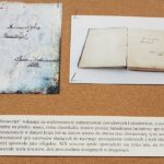 Fotografie "Manuscriptu" z 1850 r., w którym Łukasiewicz zapisywał przepisy na plastry, maści i różne chemikalia