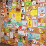 Wystawa prac dzieci z cyklu "Literackie inspiracje dzieci"
