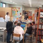 Uczestnicy WTZ Fundacji im. Brata Alberta na warsztatach sandplay therapy